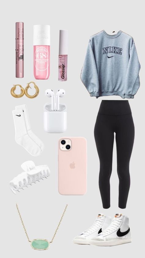 Cute Middle School Outfits, Simple Outfits For School, Casual Outfits For Teens, Casual Preppy Outfits, Trendy Outfits For Teens, Cute Lazy Day Outfits, Casual School Outfits, Cute Outfits For School, Cute Preppy Outfits