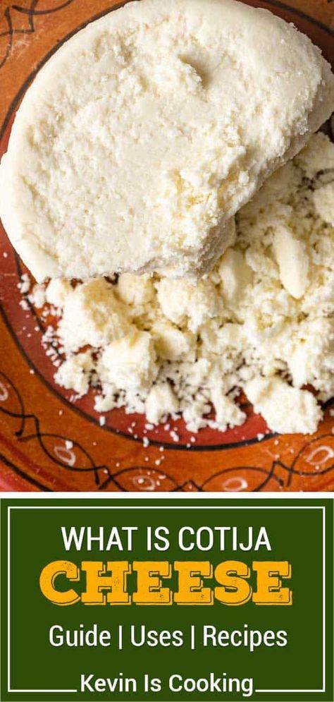 Homemade Caso Cheese, Cotija Cheese Dip, Cojita Cheese Recipe Dishes, Queso Cotija Recipes, Cojito Cheese Recipes, Recipes With Cotija Cheese, Cojita Cheese Uses, Mexican Cheese Recipes, Cojita Cheese Recipe