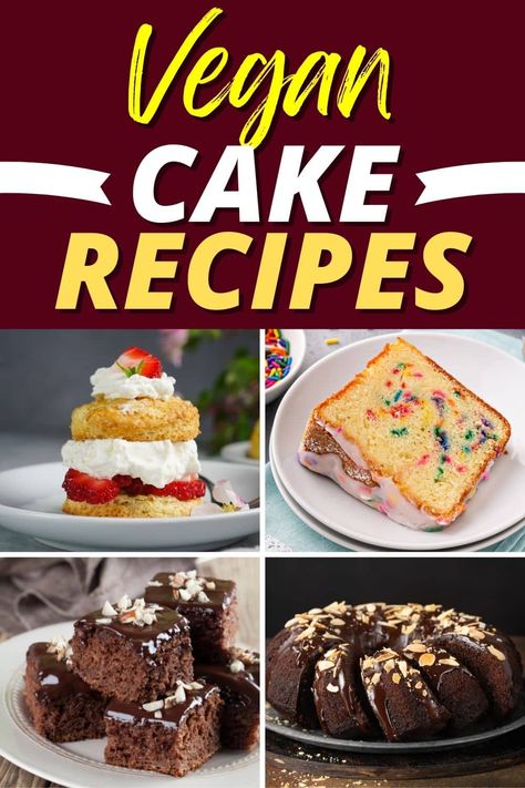 These incredible vegan cake recipes are moist, light, and perfectly sweet. In fact, they're so good I bet nobody will know they're egg and dairy-free. Chocolate Cake From Scratch, Mocha Frosting, Healthy Chocolate Cake, Vegan Cakes, Light Cakes, Vegan Cake Recipes, Vegan Cream Cheese, Funfetti Cake, Forest Cake