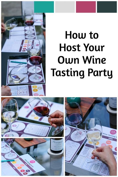 Wine And Cheese Tasting Party, Wine Tasting For Beginners, Wine Tasting Party Food Ideas, Red Wine Tasting Party, At Home Wine Tasting Party Ideas, How To Throw A Wine Tasting Party, Hosting Wine Tasting Party, How To Do A Wine Tasting At Home, Host A Wine Tasting Party