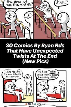 If you’ve ever felt like your own life situations would make a great comic strip, you might relate to the work by Ryan Rds. The artist illustrates the funny, absurd, and ironic moments most of us experience daily. Instant Recipes, Wattpad Stories, Rap Music, The Funny, Cute Cats And Dogs, Start Writing, Funny Pins, New Pins, Comic Strip