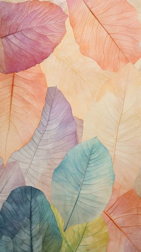 Aesthetic Painting Background, Leafs Wallpapers, Pastel Background Aesthetic, Floral Wallpaper Aesthetic, Nature Wallpaper Iphone, Acrylic Paint Art, Shaded Background, Pastel Nature, Trippy Gif