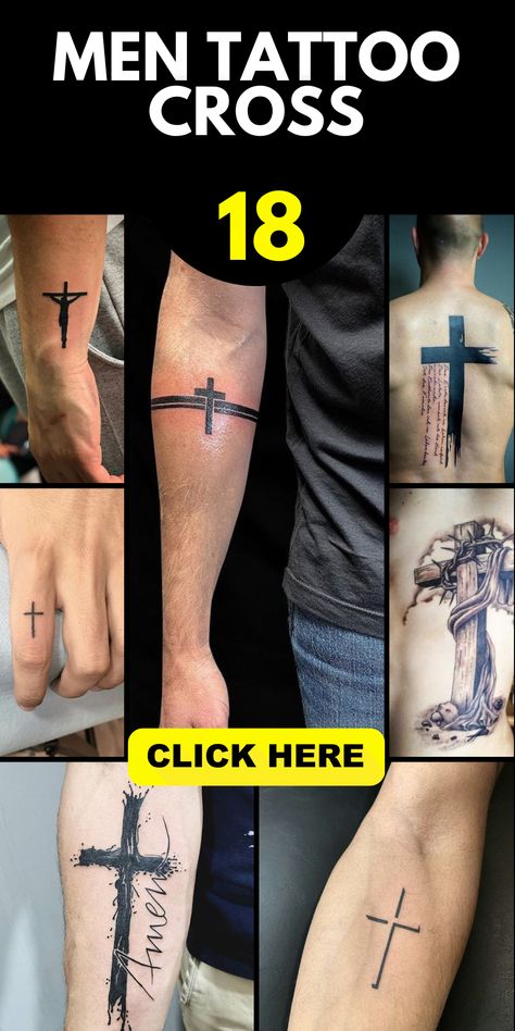 A men tattoo cross on the arm in black ink is a classic choice. The stark contrast of black ink against skin adds depth and intensity to the symbol.Opt for a men tattoo cross on the face for a bold and unique statement. This unconventional placement signifies a strong and unwavering faith. Meaningful Biblical Tattoos, Men’s Christian Forearm Tattoos, Tattoo Crosses Men, Men Christian Tattoo Ideas, Men’s Tattoos Forearm Cross, Forgiven Tattoo Men, Guy Tattoos Ideas Men, Christian Tatoos Idea Men, Cross Sleeve Tattoo Men