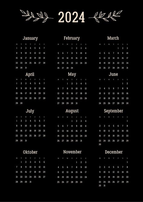 freegoaltrackertemplate #groceryplanner plann Dark Academia Calendar, Planners 2024, Calender Print, Plain Black Wallpaper, Daily Schedules, Birthday Wishes Flowers, Camera Tattoo, Cute Calendar, Print Planner