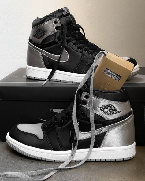 @jumpman23 remix the OG “Shadow” Air Jordan 1 High wrapping the upper in a sleek & luxurious satin available for the first time in Women’s sizing. Women’s (US) 6-12 and most half sizes are available online now with free domestic shipping for a limited time - laced.com.au #nike #nikeair #airjordan #airjordan1og #jordans #aj1satinshadow #jordan1 #aj1 #jumpman #jumpman23 #sneakers #satinshadow #laced #lacedbrisbane Air Jordan 1 High, Jordan 1 High, Air Jordan 1, Jordan 1, Air Jordan, Limited Time, Air Jordans, First Time, Nike Air