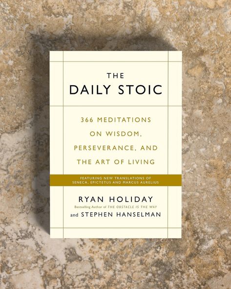 “The Daily Stoic” is a highly practical and inspirational guide for anyone looking to bring more mindfulness, resilience, and virtue into their lives. Whether you’re a philosophy buff or a complete novice, Holiday’s accessible writing and the daily structure make Stoicism feel fresh and relevant to today’s fast-paced world. While it may not satisfy those looking for deep philosophical analysis, its simplicity is also its strength, offering timeless advice that you can reflect on and incorpora... The Daily Stoic Book, The Daily Stoic, Daily Stoic, Marcus Aurelius, World Of Books, Fast Paced, Book Reviews, Art Of Living, Book Review