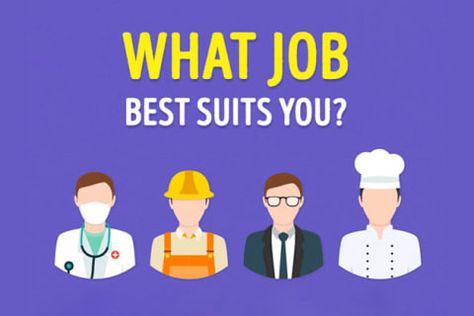 Buzzfeed Quiz Funny, Career Aptitude Test, Career Test, Career Quiz, Aptitude Test, Quiz Me, Best Suits, Jobs For Women, Job Career