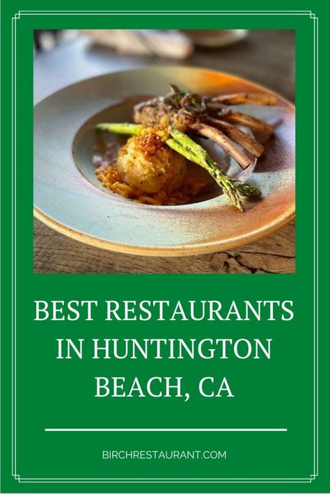 Huntington Beach Restaurants, French Catering, California Restaurants, California Food, Beach Dinner, Travel California, Beautiful California, Beach Place, Fancy Restaurants