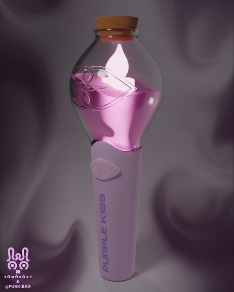 Sweet Juice in Magic candle Jar Fanmade Lightstick Design, Fanmade Lightstick, Kpop Shifting, Group Names Ideas, Textured Lettering, Music Supplies, Stage Equipment, Perfume Art, Book Cover Artwork