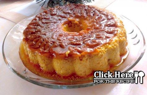 This Portuguese coffee flan (pudding) recipe (receita de pudim flan de cafe) is very easy to prepare and delicious. Sweet Rice Pudding Recipe, Orange Pudding Recipe, Coffee Flan, Flan Pudding, Portuguese Dessert Recipes, Flan Cake, Portuguese Desserts, Flan Recipe, Mousse Recipes