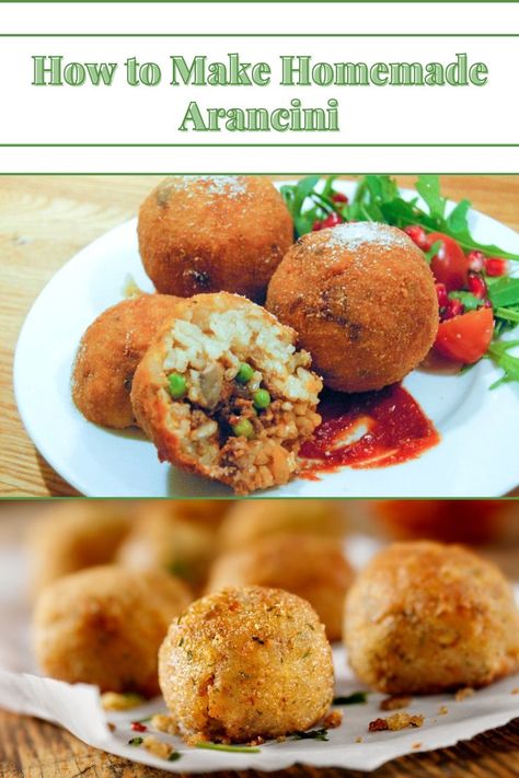 Sicilian Risotto, Riceball Recipes, Appertiser Ideas, Risotto Balls, Arancini Recipe, Carb Dishes, Easter 2023, Sicilian Recipes, Porcini Mushrooms