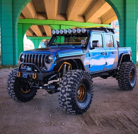 Custom Jeep Wrangler Unlimited, Beach Jeep, Jeep Jt, Custom Jeep Wrangler, Lifted Jeep, Jeep Jl, Dream Cars Jeep, Jeep Pickup, Custom Jeep