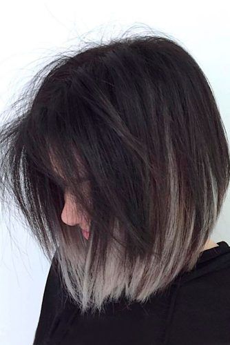 Grey Ombre Hair Ideas to Rock this Year ★ See more: http://lovehairstyles.com/grey-ombre-hair-ideas/ Grey Ombre Hair, Short Ombre Hair, Latest Hair Color, Trendy Hair Color, Short Hair Color, Grey Hair Color, Ombre Hair Color, Cool Hair Color, Grunge Hair