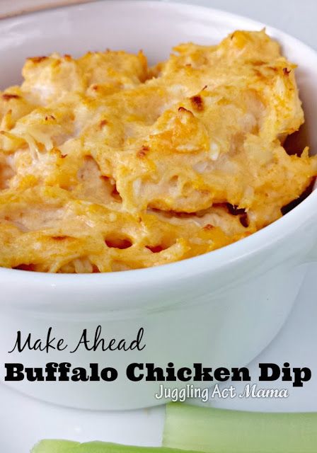 Make game day party prep a snap with this Make Ahead Buffalo Chicken Dip! Best Buffalo Chicken Dip, Buffalo Dip, Game Day Foods, Buffalo Chicken Dip Recipe, Chicken Dip Recipe, Oven Safe Bowls, Make Ahead Appetizers, Game Day Recipes, Chicken Dip