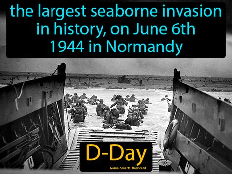 D-Day, the largest seaborne invasion in history, on June 6th 1944 in Normandy. Normandy D Day, June 6th 1944, June 6 1944, D Day Normandy, D Day Invasion, Nuremberg Trials, Douglas Macarthur, Manhattan Project, Support Our Troops