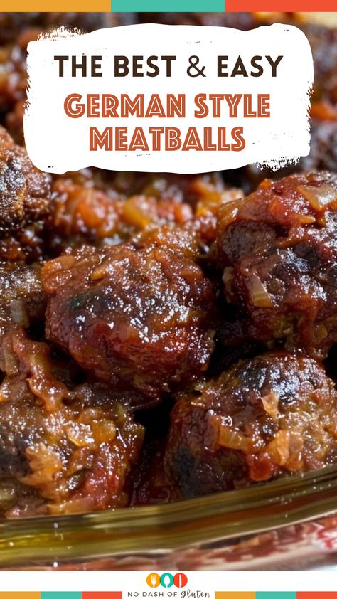 Using Meatballs In Recipes, All Beef Meatball Recipes, Things To Do With Meatballs, German Meatballs Recipes, German Christmas Food Dinner, Amish Meatballs, What To Do With Frozen Meatballs, German Crockpot Recipes, Cranberry Meatballs Recipe