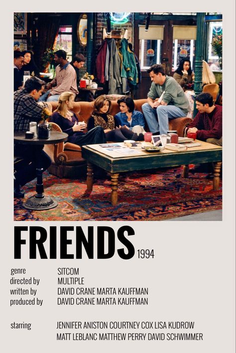 Culture Poster, Friends (tv Series), Iconic Movie Posters, Movie Card, Friends Poster, Film Posters Minimalist, Photographie Portrait Inspiration, Movie Poster Wall, Friends Wallpaper