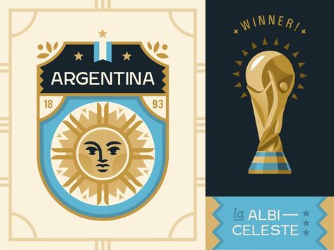 Argentina Logo, Beer Logo Design, World Cup Logo, Startup Branding, Team Logo Design, Online Logo Design, Beer Logo, Personalized Logo, Logo Creation