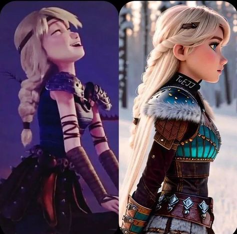 Hicks Und Astrid, Httyd Funny, Astrid Hiccup, Best Hairstyles For Women, Httyd Art, Httyd 3, Hiccup And Astrid, Dreamworks Dragons, Httyd Dragons