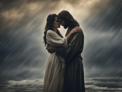 jesus and me Jesus Hugging, Jesus Hugging Woman Art, Hugging Jesus, Jesus Hugging Woman, Jesus Hugging Me, Good Night Prayer Quotes, Soul Ties, Broken Soul, Happy Wallpaper