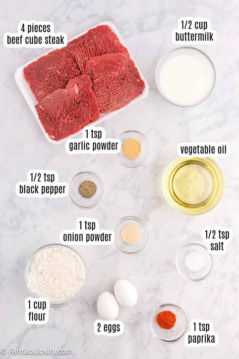 How To Make Chicken Fried Steak Easy, Hamburger Fried Steak, Healthy Country Fried Steak, Country Fried Steaks, Country Fried Steak Breakfast, Homemade Country Fried Steak, Country Fried Steak And Gravy Easy, How To Make Country Fried Steak, Fried Cubed Steak Recipes