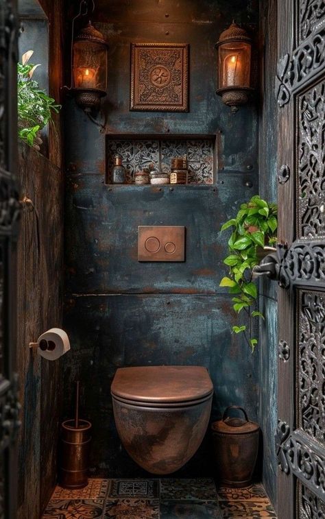 Cafe Bathroom Design, Unusual Bathrooms, Modern Antique Furniture, Yellow Bathroom Decor, Bathroom Artwork, Relaxing Space, Elegant Interior Design, Downstairs Toilet, New Interior Design