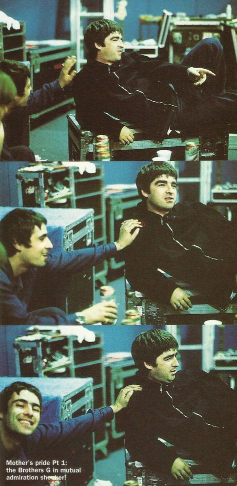 Noel Gallagher Young, Liam Gallagher Noel Gallagher, Oasis Music, Liam And Noel, Oasis Band, 90s Memories, Music Inspiration, Old Rock, Noel Gallagher