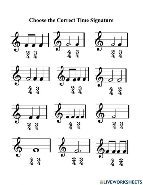 Elementary Music Worksheets Free Printable, Time Signature Worksheet, Cello Lessons, Time Signature, Music Math, Music Theory Worksheets, Piano Music Lessons, Music Teaching Resources, Music Lessons For Kids