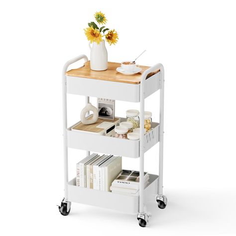 Bathroom Cart, Storage Carts, Cart On Wheels, Rolling Utility Cart, Organization Cart, Kitchen Storage Cart, Rolling Storage Cart, Storage Trolley, Rolling Storage