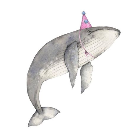 Dani Williams on Instagram: “It’s World Whale Day today, whatever you’re up to have a whale of a time! . . . . . #worldwhaleday #worldwhaleday2020 #humpbackwhale…” Whale Birthday, Whale Illustration, Whale Painting, Watercolor Whale, Pen And Pencil, A Whale, Selling Prints, Humpback Whale, Animal Cards