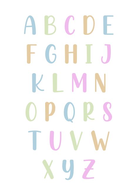 💥Pastel Alphabet - 20x30cm / Black

A set of 26 pastel alphabet prints in black, perfect for adding a touch of color to your home decor. #alphabet #prints #homedecor Fonts For Posters Alphabet, Baby Fonts Alphabet, Nursery Fonts, Playful Fonts Alphabet, Aesthetic Alphabet Letters, Cute Alphabet Fonts, Print Letters Alphabet, Fonts Alphabet Aesthetic, Cute Fonts Alphabet Bubble