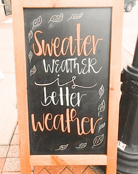 Sidewalk Chalkboard Sign, Brewery Signs, Fall Chalkboard, Coffee Shop Signs, Sidewalk Sign, Chalk Sign, Chalkboard Drawings, Sandwich Board, Cute Fall Wallpaper