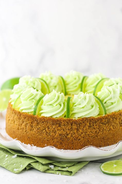 Margarita Cheesecake Recipe, Spring Cheesecake Flavors, Tequila Rose Cheesecake, Alcohol Cheesecake, Margarita Cheesecake Bites, No Bake Margarita Cheesecake, Margarita Cheesecake Bars, Tropical Cheesecake Recipes, Boozy Cheesecake