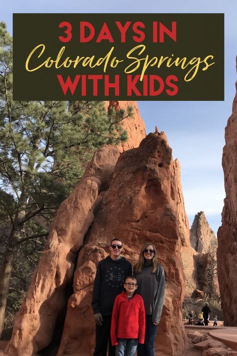 3 Days in Colorado Springs with Kids Colorado Springs With Kids, Colorado Springs Things To Do, Colorado Vacation Summer, Colorado Family Vacation, Colorado Springs Vacation, Colorado Life, Vacation 2024, Road Trip To Colorado, Colorado Living