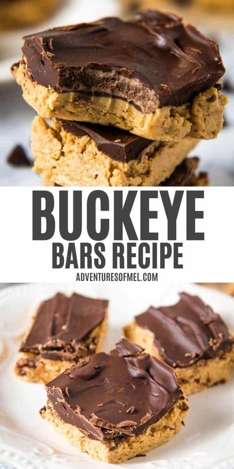 Easy Dessert For Bake Sale, No Bake Chocolate Desserts Easy, Easy Chocolate Desserts No Bake, Buckeye Bars Recipe Easy, Chocolate Summer Desserts Easy, Easy Christmas Dessert Recipes No Bake, Easy Chocolate Peanut Butter Desserts, No Bake Desserts Quick Easy Recipes, Quick And Easy Summer Dessert Recipes