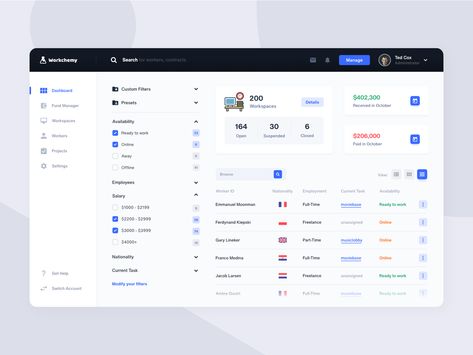 Table Ui, Analytics Design, App Development Design, Saas Product, Simple Web Design, Website Design Inspiration Layout, Ui Design Dashboard, Web Dashboard, App Design Layout