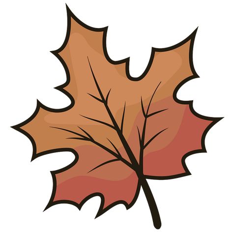 Maple Leaf Clipart, Thanksgiving Crafts Preschool, Red Maple Leaf, Abc Coloring Pages, Leaf Clipart, Free Clipart Images, Halloween Vector, Leaf Images, Font Graphic