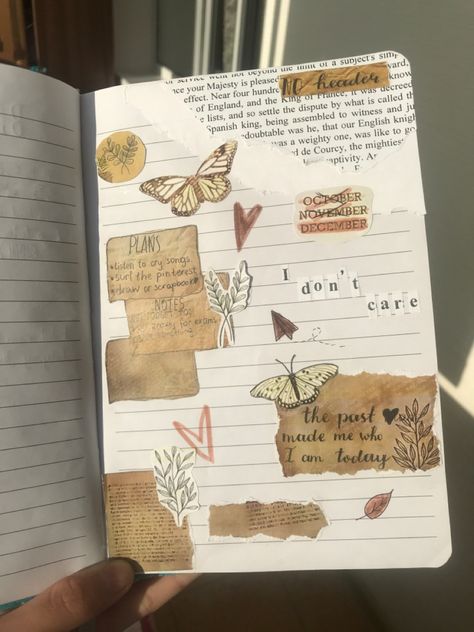 vintage aesthetic bullet journal idea,vintage journal Vintage Photo Journal Ideas, Diary Writing Aesthetic Vintage, Vintage Theme Journal Ideas, Scarp Booking Ideas Aesthetic Cover, Rustic Journal Ideas, Vintage Aesthetic Journal Ideas, Scrapbook Journal Aesthetic Vintage, Vintage Notebook Aesthetic, Vintage Diary Ideas