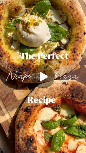 Neapolitan Pizza Toppings, Neapolitan Pizza Dough Recipe, Neopolitan Pizza, Best Pizza Dough, Sourdough Pizza, Types Of Bread, Perfect Pies, Yogurt Recipes, Pizza Recipes Dough