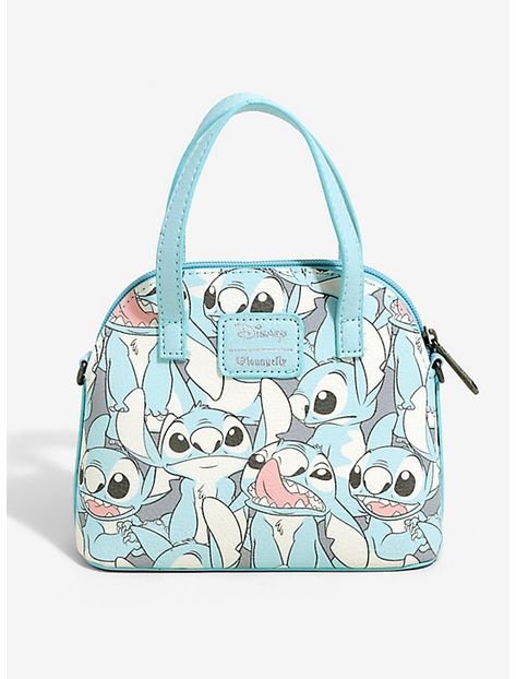 Disney Lilo & Stitch Light Blue Mini Dome Crossbody Bag, Cow Things, Lilo And Stitch Toys, Disney Bags Backpacks, Lilo And Stitch Merchandise, Backpack Purses, Lilo Und Stitch, Stitch Backpack, Cute Disney Outfits, Disney Purse