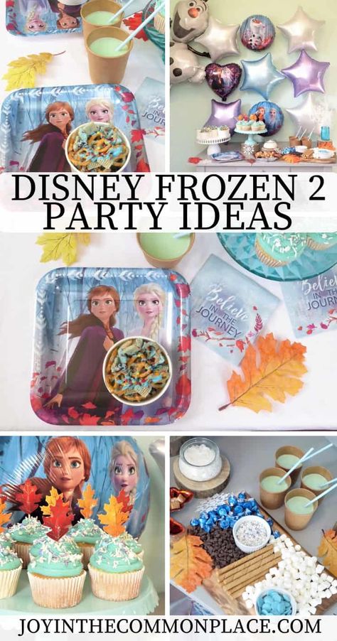 Are you planning a Frozen 2 party soon? Learn how to set up a hot chocolate station and Frozen 2 themed party! Discover easy snacks, simple decorations and fun topping ideas! | Disney Frozen 2 | Kids' Party Ideas | Party Planning | Frozen 2 Movie | Hot Cocoa Bar | Hot Chocolate Bar | Balloons: @anagramballoons #sponsored #ad Cupcake liners, sprinkles, & treat cups: @sweetsandtreats #ad Party Hot Cocoa Bar, Frozen Birthday Party Food, Olaf Birthday Party, Hot Chocolate Station, Frozen Birthday Party Decorations, Olaf Birthday, Chocolate Station, Elsa Birthday Party, Frozen Decorations