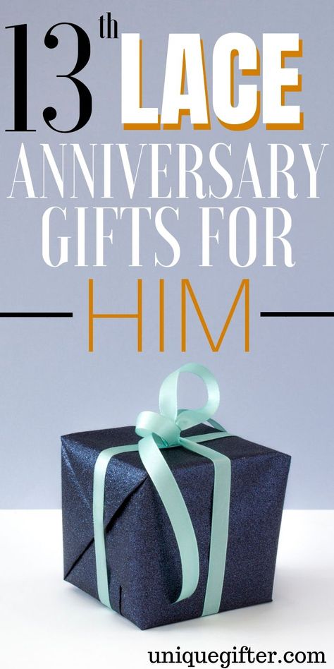 13th Lace Anniversary Gifts For Him | Gifts for 13th Wedding Anniversary | Gifts For Husband | Creative Anniversary Gifts | Creative 13th Anniversary Gifts | Anniversary Gifts For Him | Lace Anniversary Gift Ideas | Gift Ideas For 13th Anniversary | #gifts #giftguide #anniversary #presents #unique via @ 13 Year Wedding Anniversary, 13th Anniversary Gifts, Anniversary Ideas For Him, Birthday Present For Husband, Present For Husband, 13th Anniversary, Unique Gifts For Dad, Husband Anniversary, Marriage Anniversary