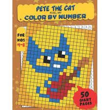 Pete The Cat Perler Beads, Pete The Cat Pixel Art, Characters Pixel Art, Pixel Art Coloring, Crochet Grid, Beads Patterns, Fuse Bead Patterns, Cat Bead, Beads Designs