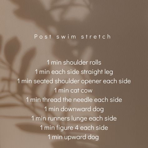 Swim Stretches, Stretches For Swimmers, Swim Workout, Upward Dog, Swimming Tips, Summer Swimming, Downward Dog, Swimming Workout, Best Stretches