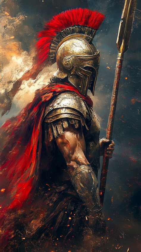 Battle Of Hattin, Sparta Warrior, Rules For Life, Spartan Tattoo, Warrior Concept Art, Fate Characters, Roman Warriors, Lion Photography, Android Wallpaper Art