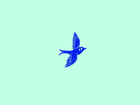 Bird Gif Animation, Flying Birds Illustration, Bird Flying Animation, Air Animation, Birds Animation, Blue Bird Illustration, Blue Bird Logo, Bird Animation, Fly Gif