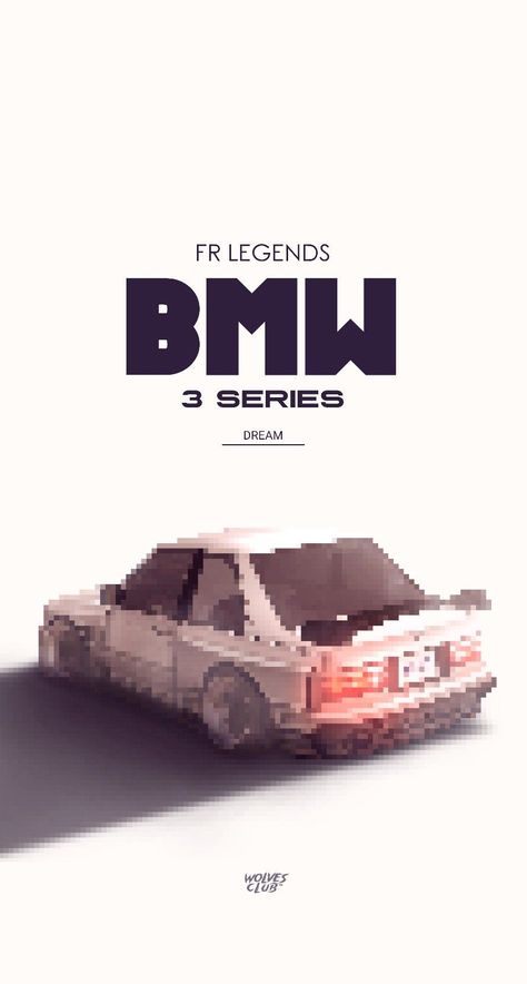 Pixel Car Wallpaper, Bmw Wallpaper, Fr Legends, Pixel Car, Bmw M3 E30, Jdm Wallpaper, Bmw Wallpapers, Cool Pixel Art, Racing Posters