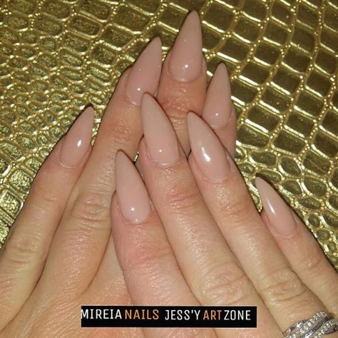 Nude Stiletto Nail Designs, Stiletto Nude Nails, Nude Nails Stiletto, Nude Stiletto Nails, Photo Nails, Nails Pedicure, Nails 2016, Long Stiletto Nails, Accessories Nail