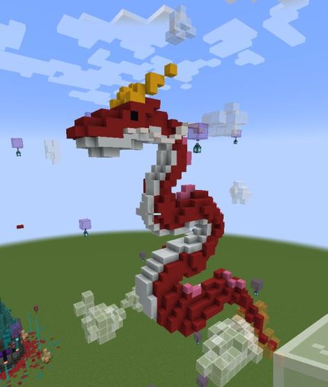 Minecraft Japanese, Minecraft Games, Japanese Dragon, Minecraft Architecture, Minecraft Building, Fantasy City, Minecraft 1, Minecraft Designs, Japanese House