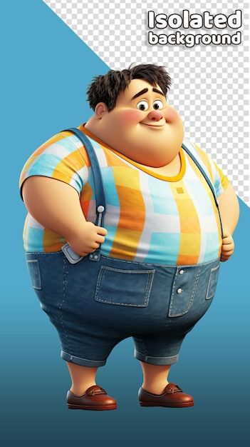 PSD cartoon style fat guy animated chara... | Premium Psd #Freepik #psd #fat-guy #fat-character #fat-man #fat-cartoon Fat Man Drawing, Fat Cartoon Characters, Fat Cartoon, Fat Person, Fat Character, Nike Wallpaper Backgrounds, Fat Humor, Beach Cartoon, Belly Art